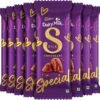 Cadbury Dairy Milk Silk Chocolate Bar, 60g (Pack of 8)